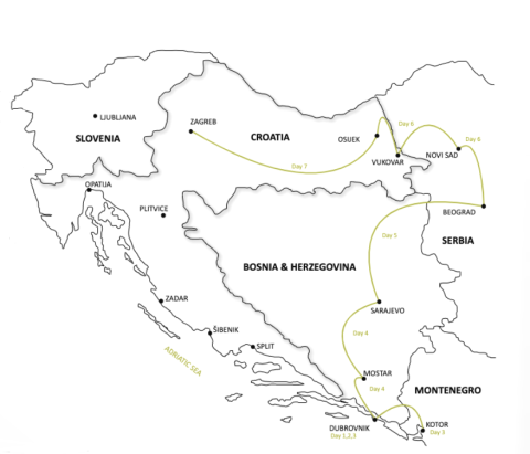journey into the balkans